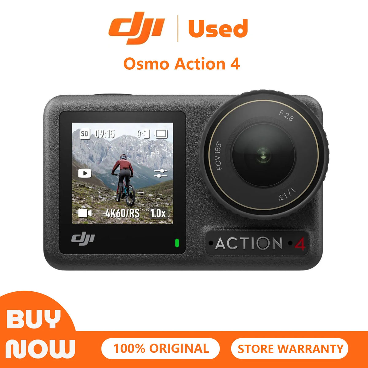 DJI Osmo Action 4 Waterproof Outdoor Sports Video Camera