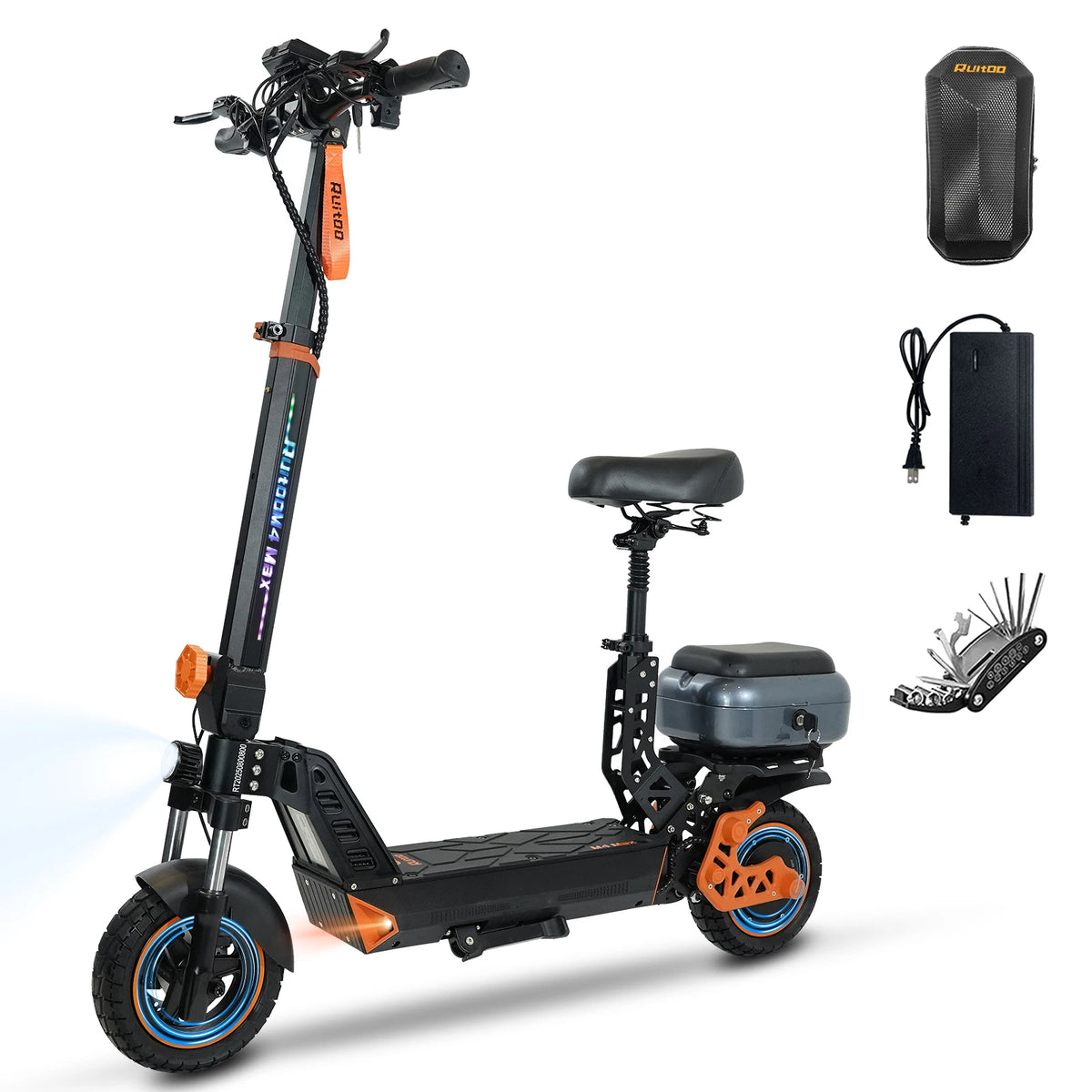 Bikingdom 48V 1000W Foldable Electric Scooter For Adults