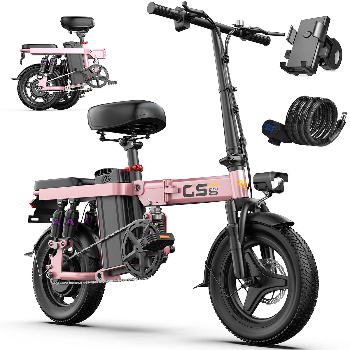 Uplee GS5 High Performance Electric Bike With Powerful Motor