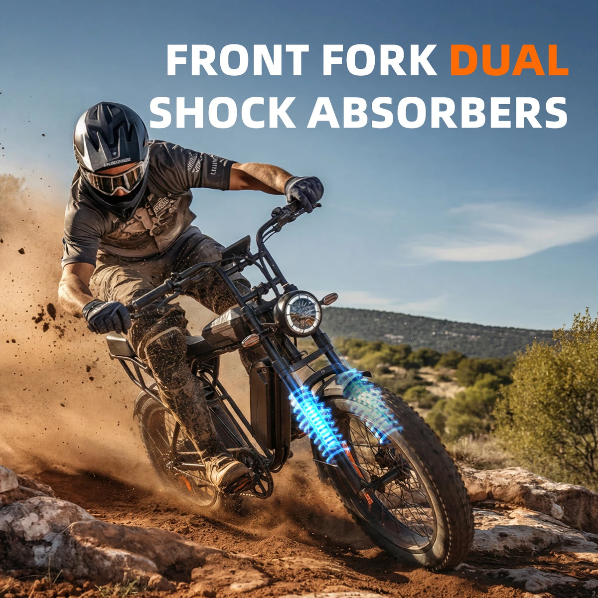 Aairsk X5 Adult All Terrain Fat Tire Electric Bicycle