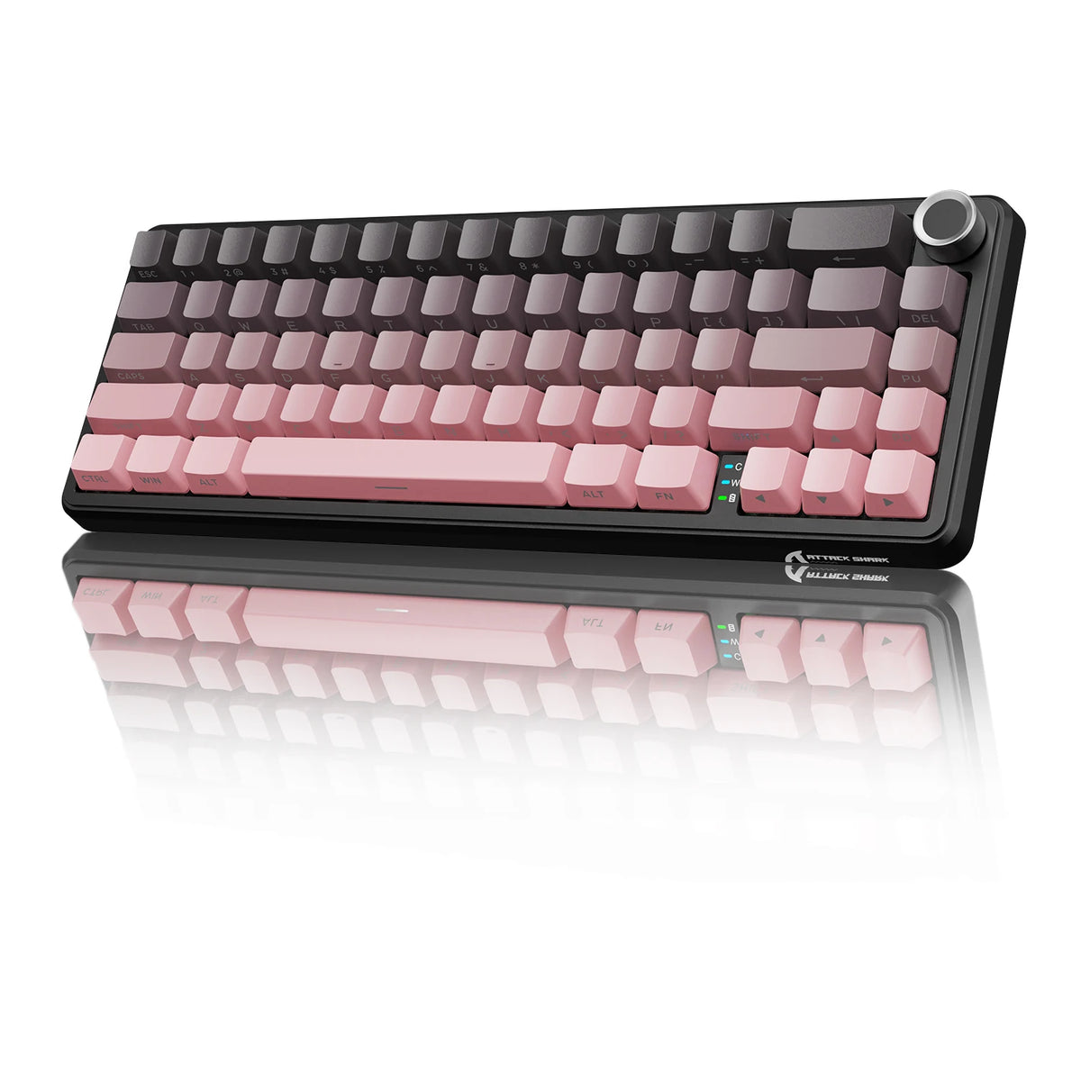 Attack Shark X66 Wireless Mechanical Keyboard With Knob And RGB
