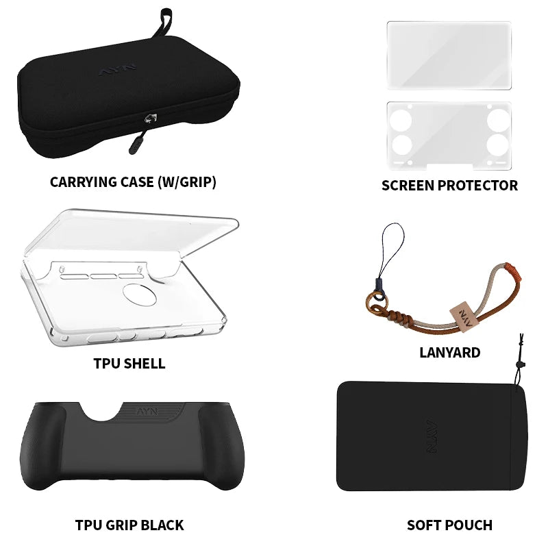 Ayn Thor Silicone Flip Case With Dual Grip And Harness