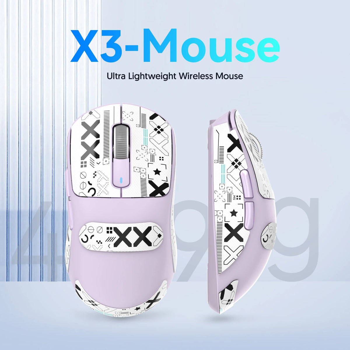 Attack Shark X3 Tri Mode 26000 DPI Wireless Gaming Mouse