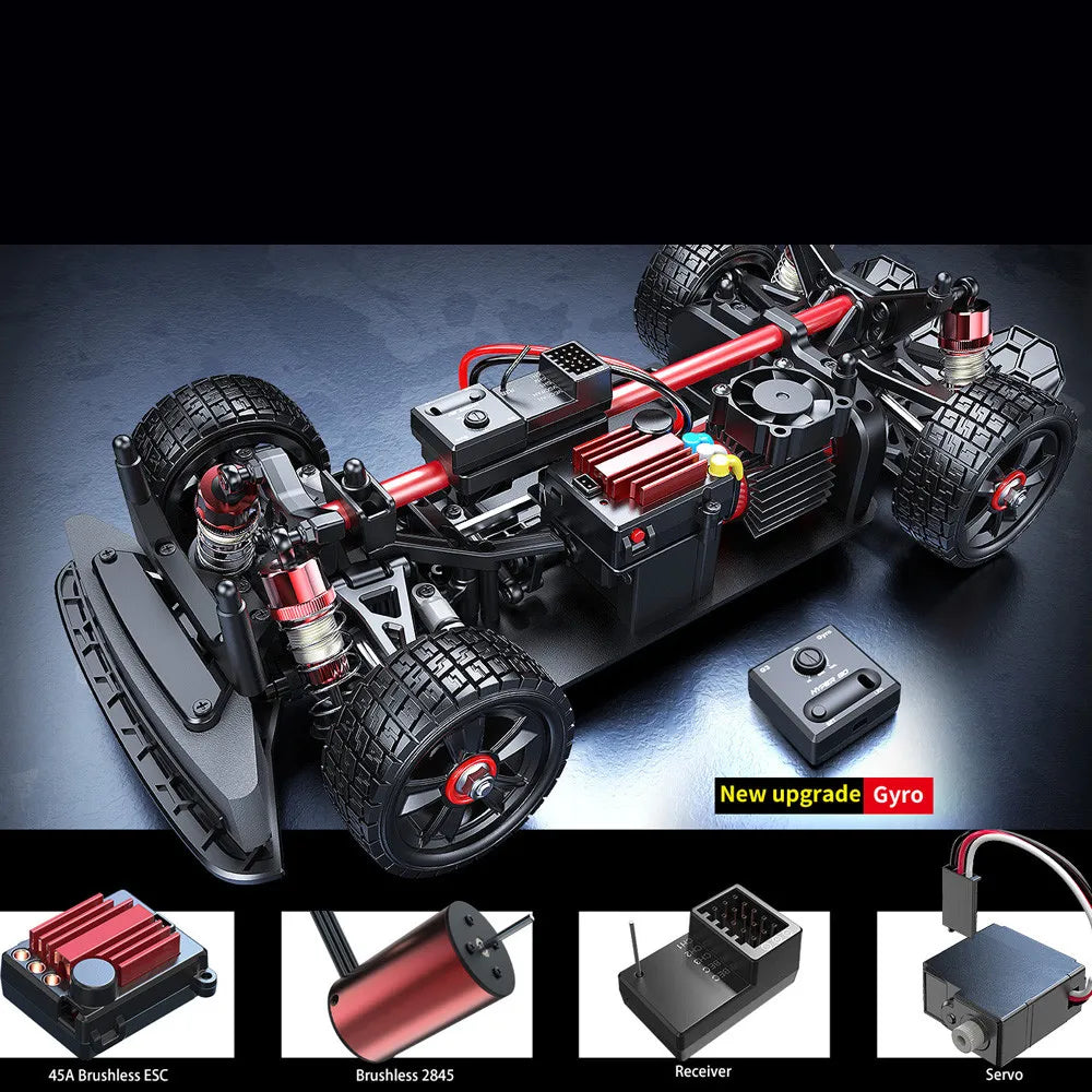 Jyscend Brushless 4WD High Speed Off Road Remote Control Car