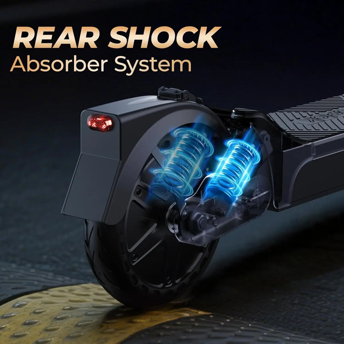 HeroPick 500W Electric Scooter Foldable Dual Suspension Adult Commuter