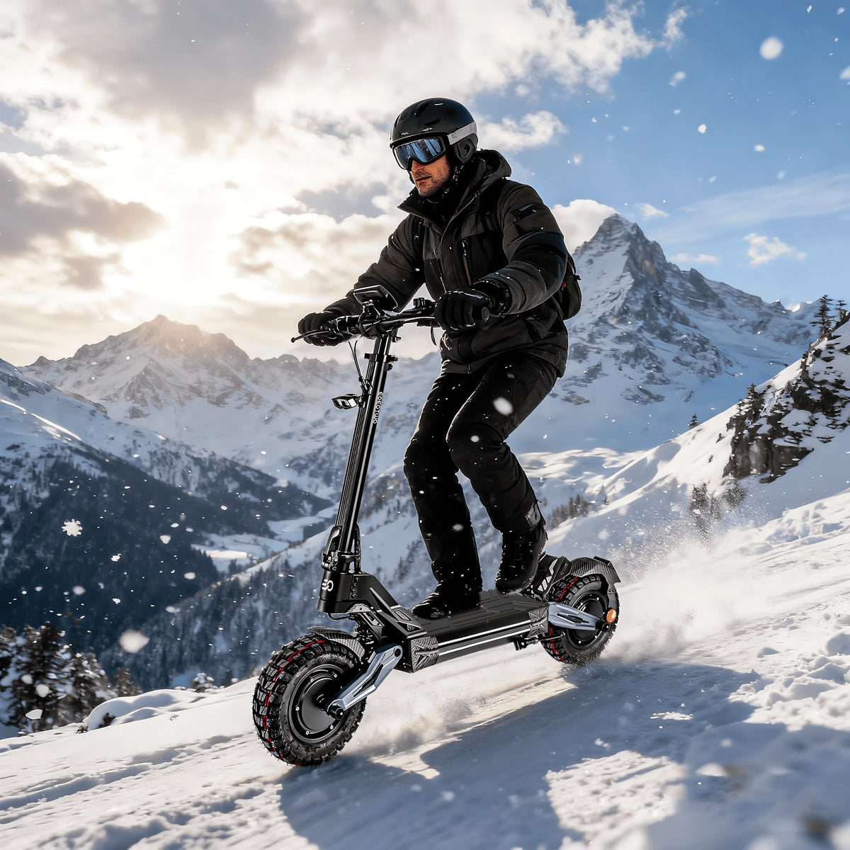 EOEOTWO 4000W Dual Motor Electric Scooter For Adults K2MAX