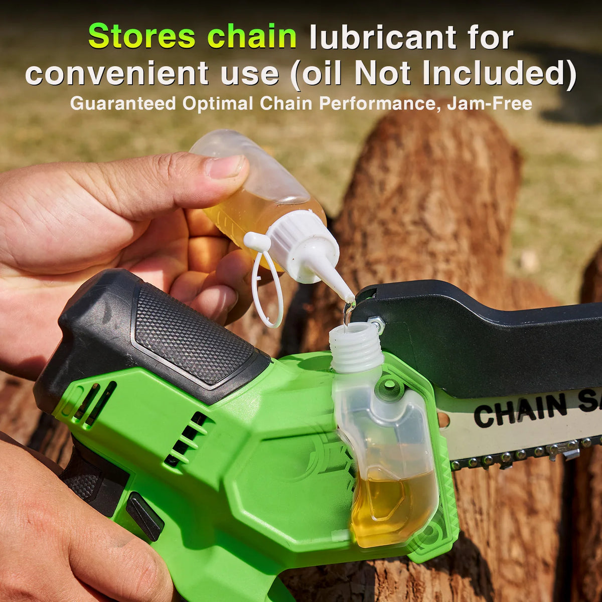 TaskStar Brushless Cordless Chainsaw For Tree Trimming