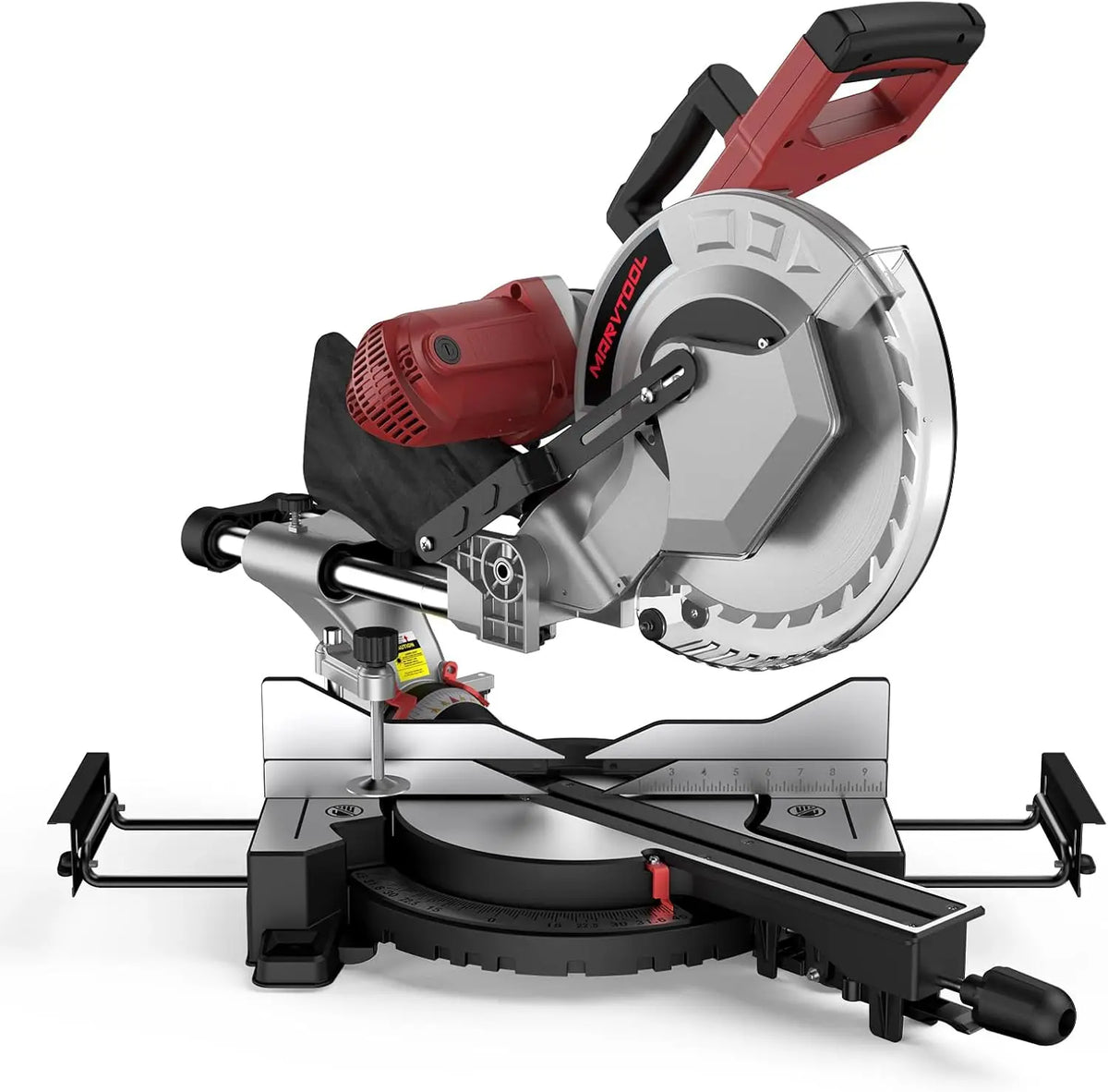 Marvtool Sliding Compound Miter Saw Dual Bevel Precision Cutter