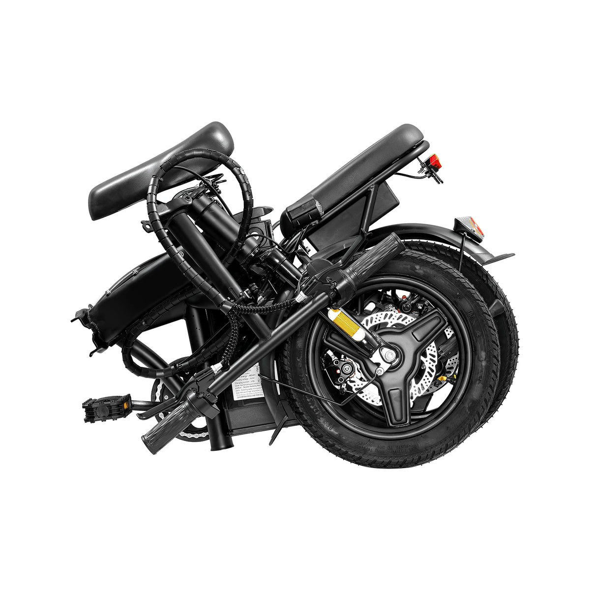 Hezzo 750W Foldable Electric Bike Dual Disc Brakes