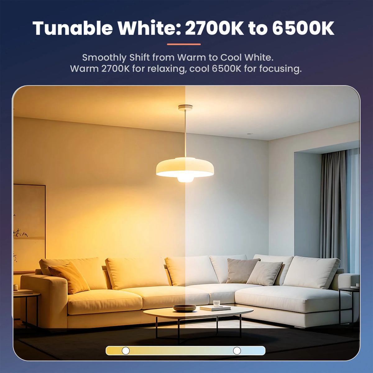 Tuaaryii Smart LED Bulbs With Music Rhythm And Remote Control