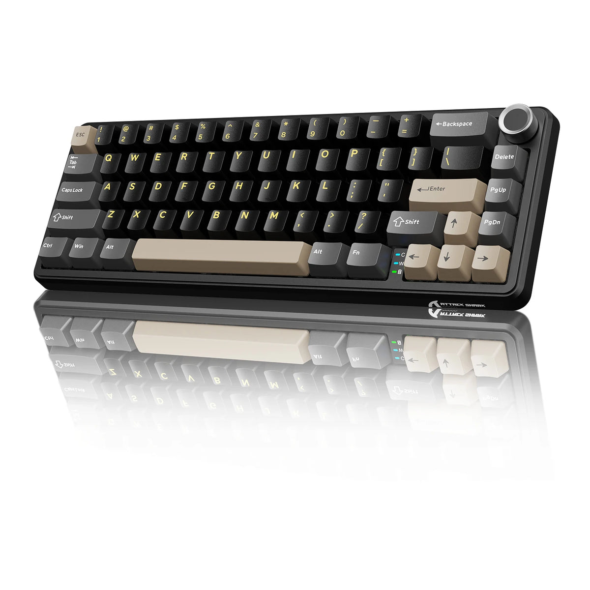 Attack Shark X66 Wireless Mechanical Keyboard With Knob And RGB