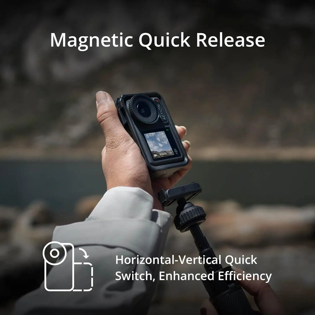DJI Osmo Action 4 Waterproof Outdoor Sports Video Camera