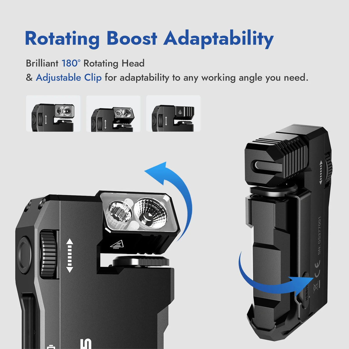WUBEN G5 Rechargeable LED Flashlight For Outdoor Adventures