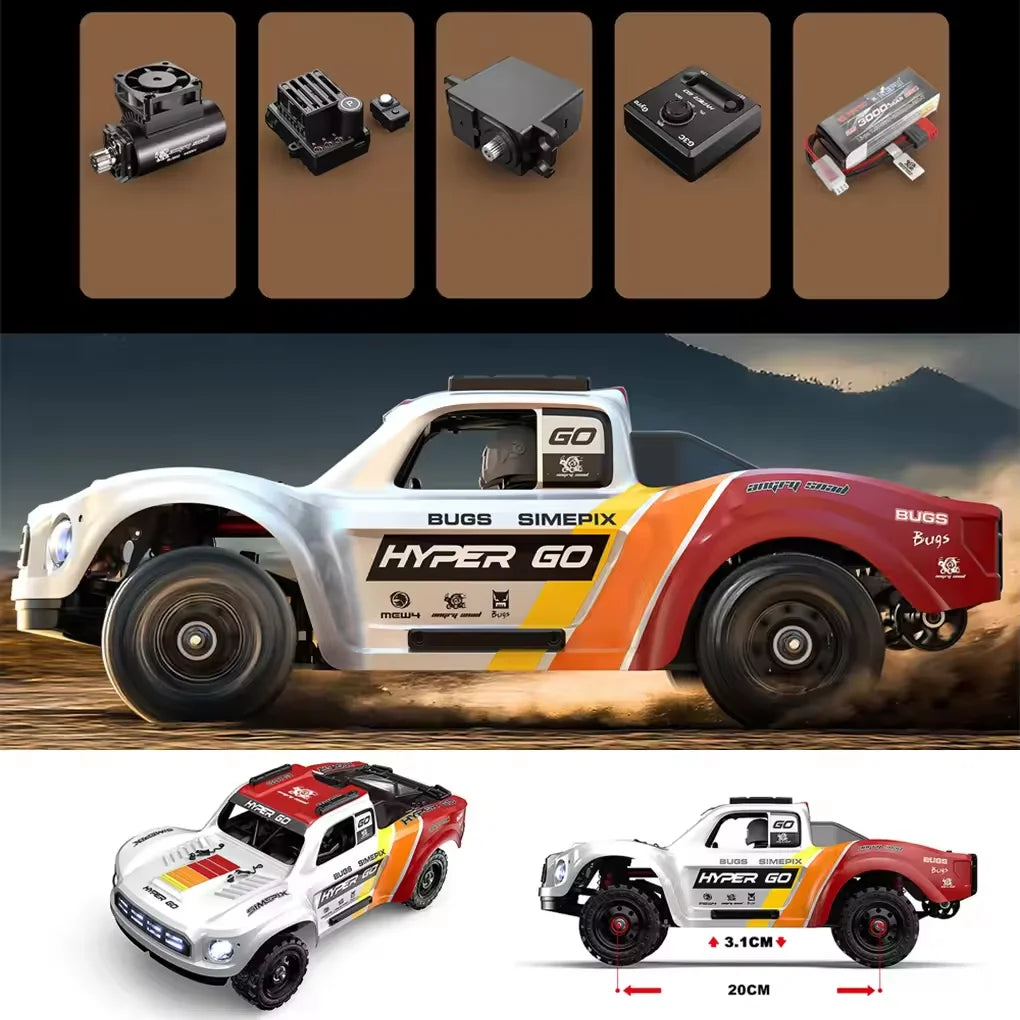 MJX Hyper Go 14211 Brushless 4WD Remote Control Car
