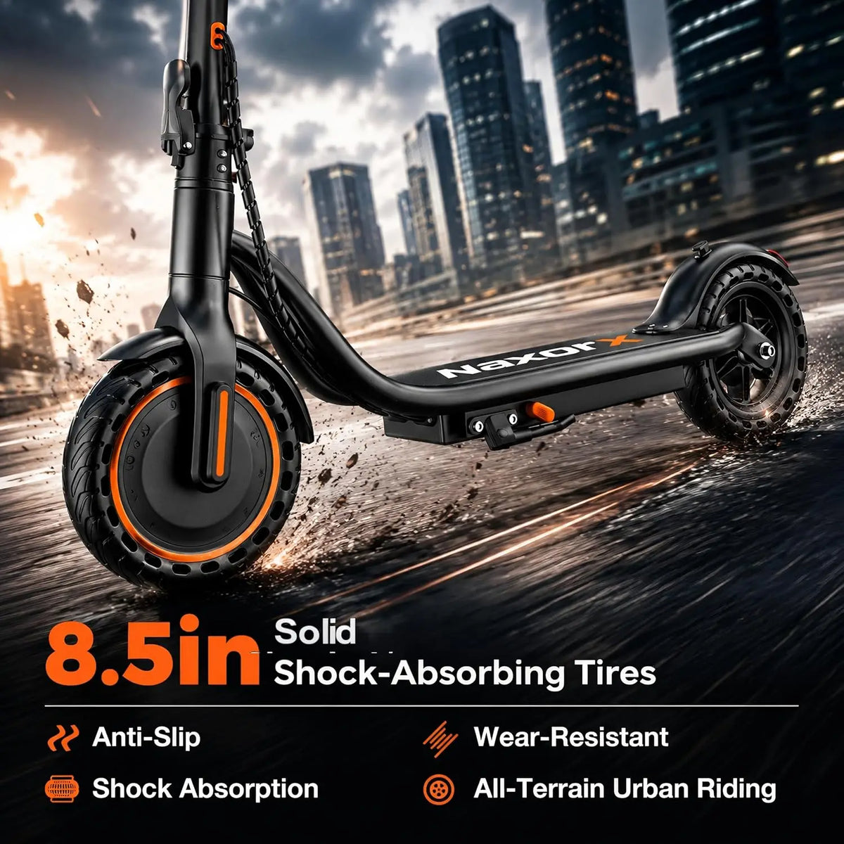Aovopro Foldable Electric Scooter 350W Smart App Control