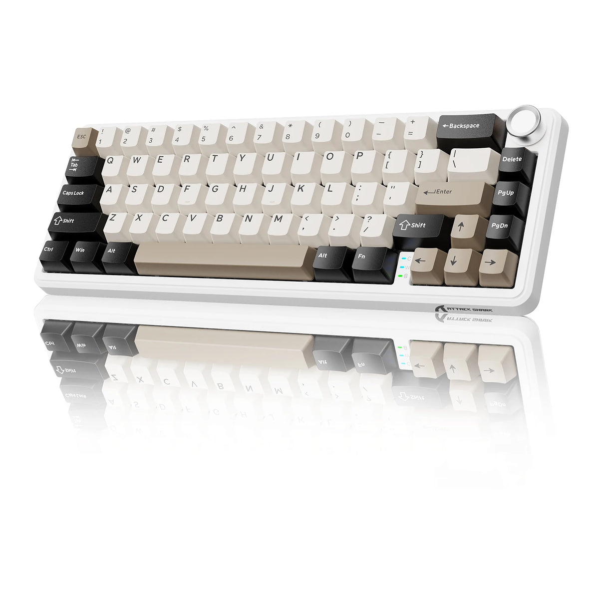 Attack Shark X66 Wireless Mechanical Keyboard With Knob And RGB
