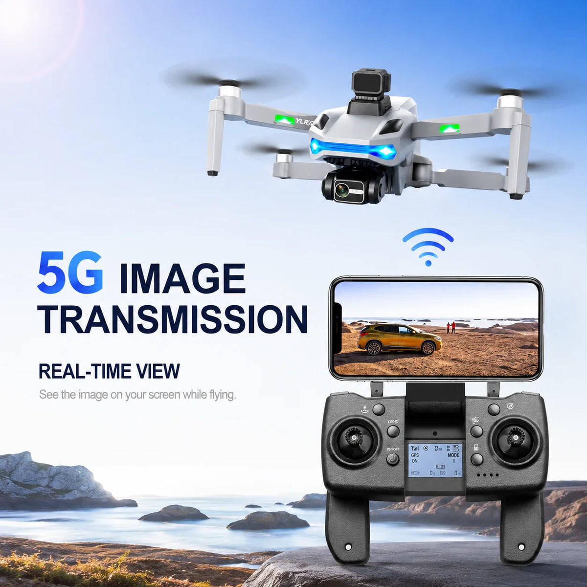 ZNLYRION S135 Drone 8K HD Camera And GPS Obstacle Avoidance