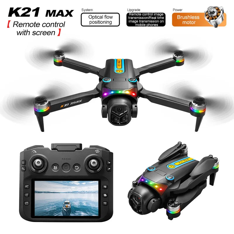 ZNLYRION K21MAX Foldable Brushless RC Drone With EIS Camera