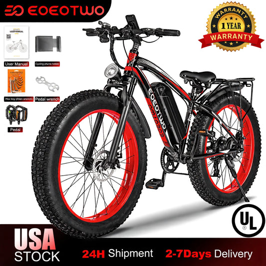 Eoeotwo 1500W High Performance Electric Fat Tire Ebike