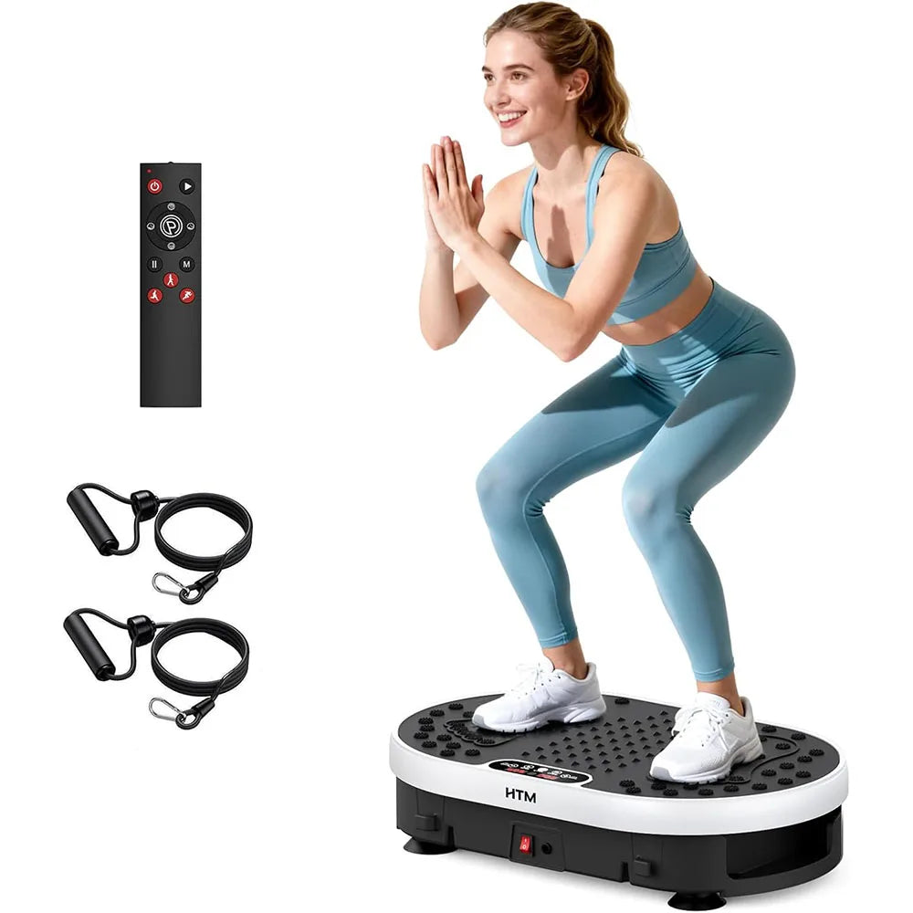 HTM Vibration Plate Exercise Machine With Remote Control