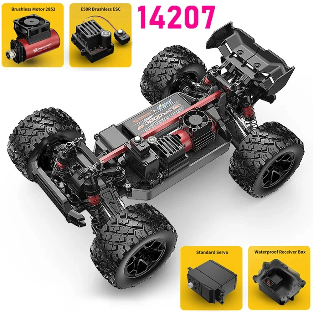Jyscend Brushless 4WD RC Drift Car Offroad Racing Remote Control