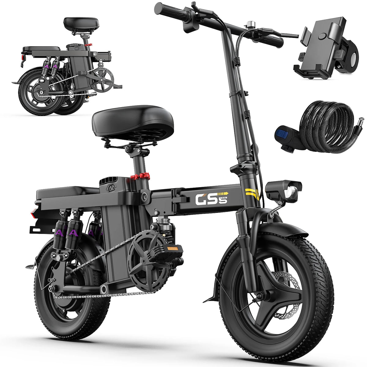 Uplee GS5 High Performance Electric Bike With Powerful Motor