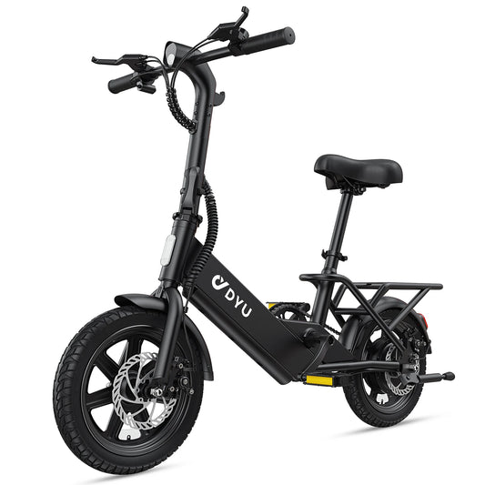 DYU Folding Electric Bicycle With 500W Motor And 280Wh Battery