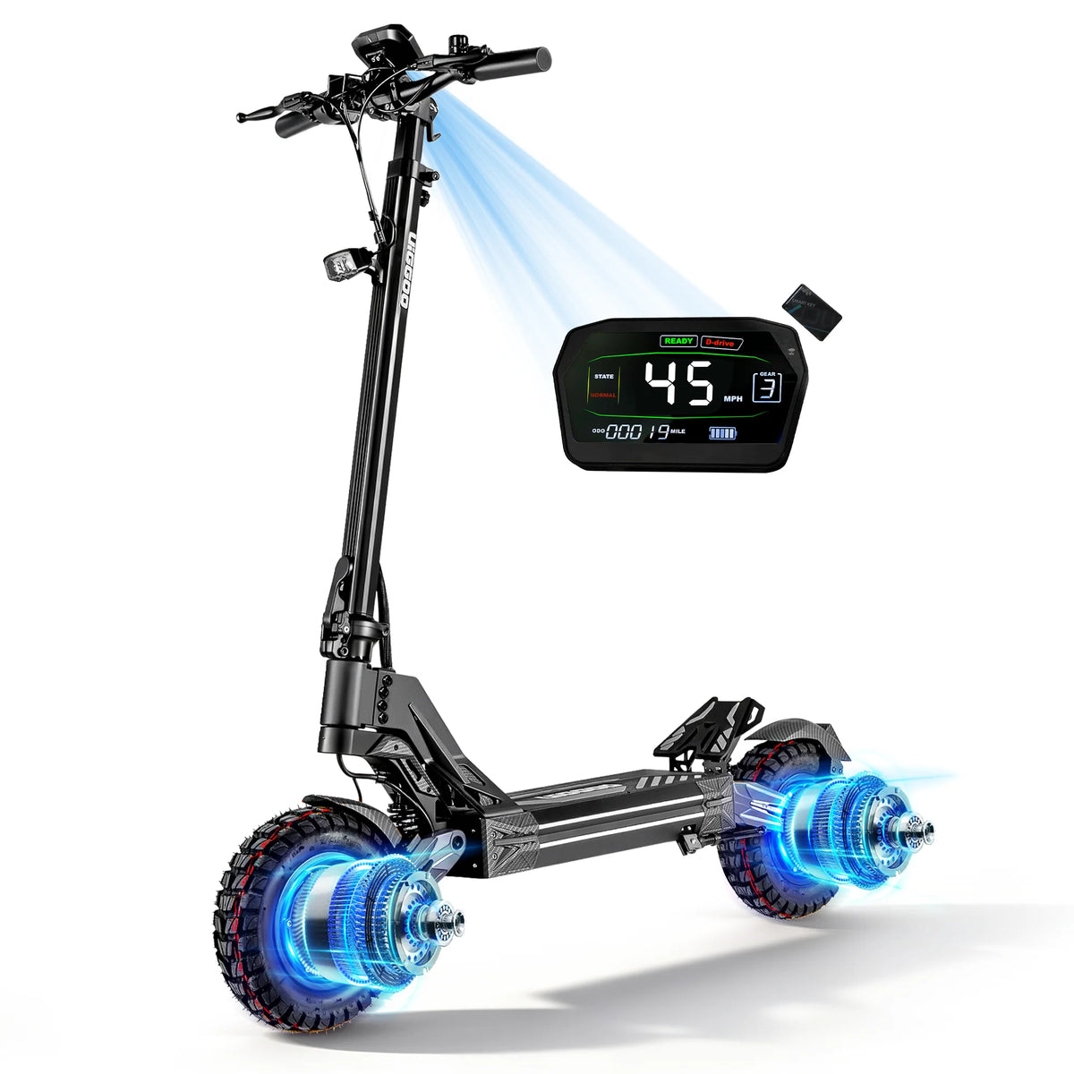 EOEOTWO 4000W Dual Motor Electric Scooter For Adults K2MAX