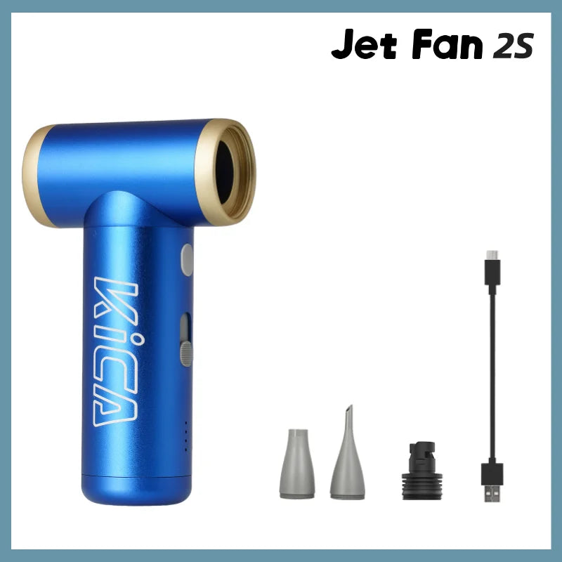 KICA JetFan 2S Rechargeable Portable Air Blower With Metal Shell