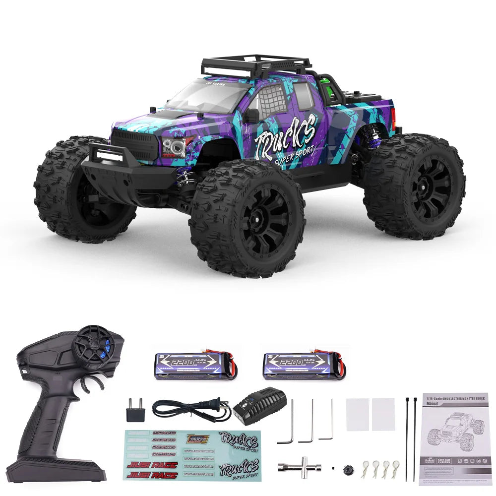 JIUSI PT14R V3 Brushless 4WD Remote Control Racing Truck
