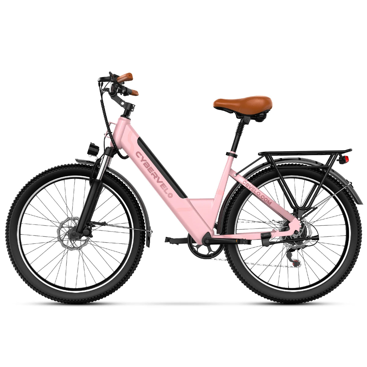 Cybervelo Urban Commute Step Thru Electric Bike 1000W Motor
