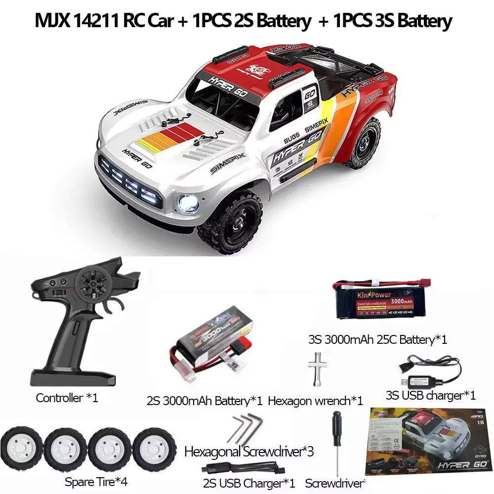 MJX Hyper Go 14211 Brushless 4WD Remote Control Car