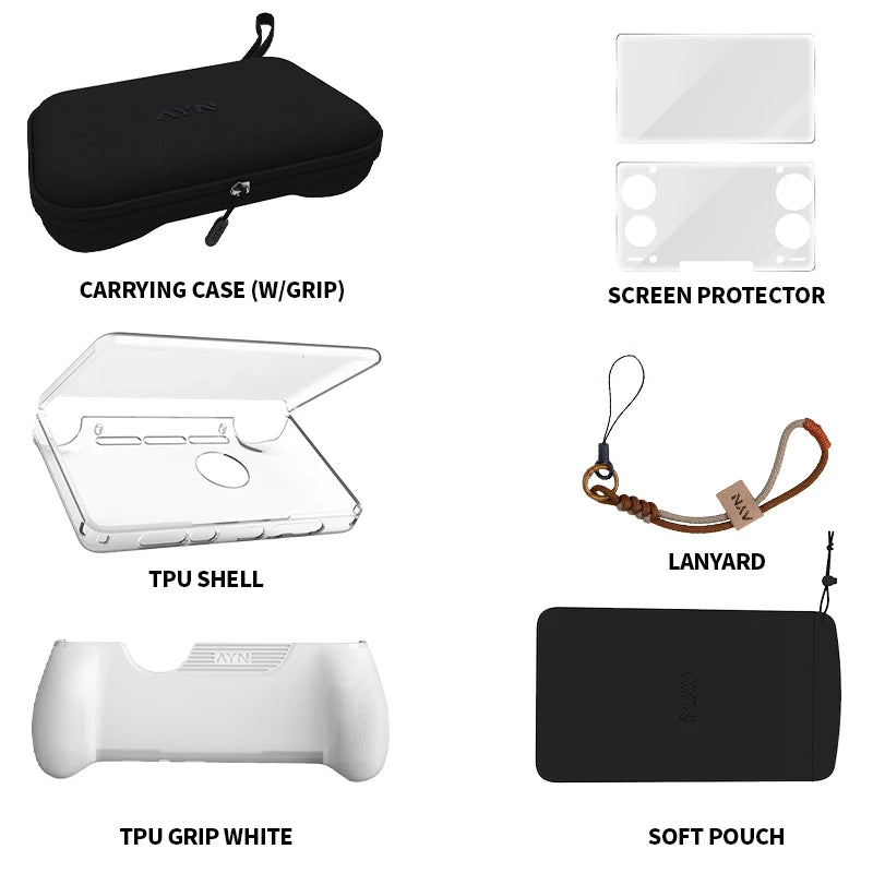 Ayn Thor Silicone Flip Case With Dual Grip And Harness