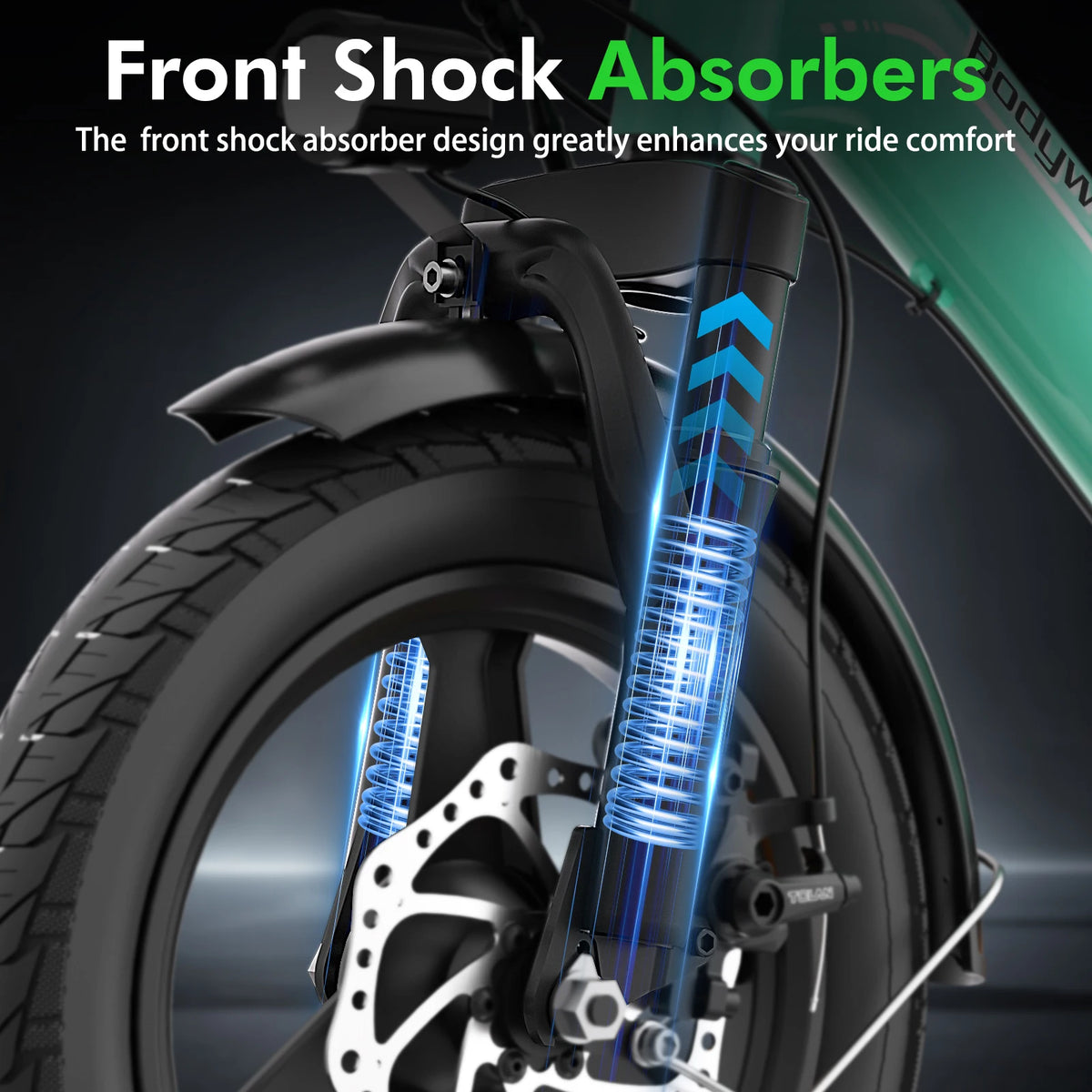 Bodywel T16 Pro Foldable Electric Bike With 750W Brushless Motor