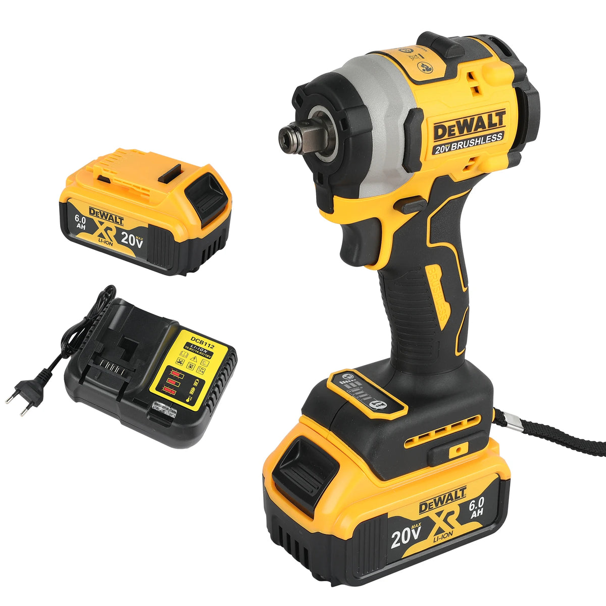 DeWalt DCF850 20V Lithium Ion Cordless Impact Wrench High Torque