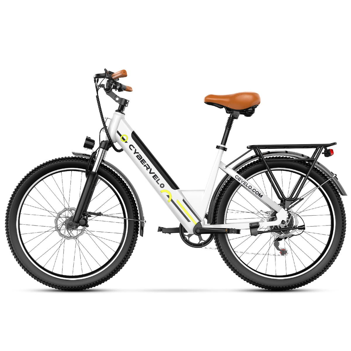 Cybervelo Urban Commute Step Thru Electric Bike 1000W Motor