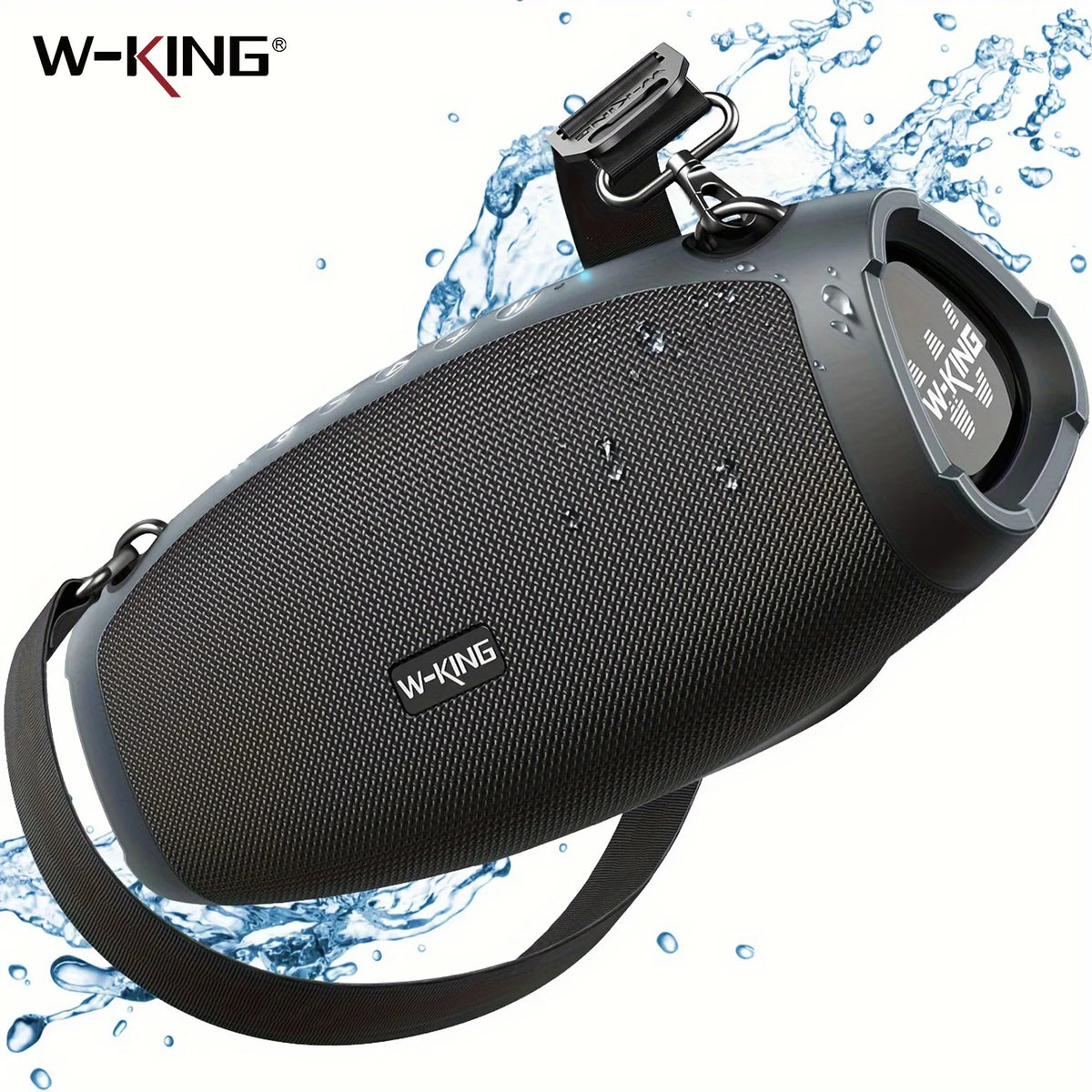 W-King X10 Portable Bluetooth Speaker With Powerful Deep Bass