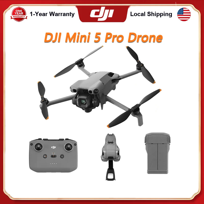 DJI Mini 5 Pro Camera Drone With Advanced 4K Imaging System