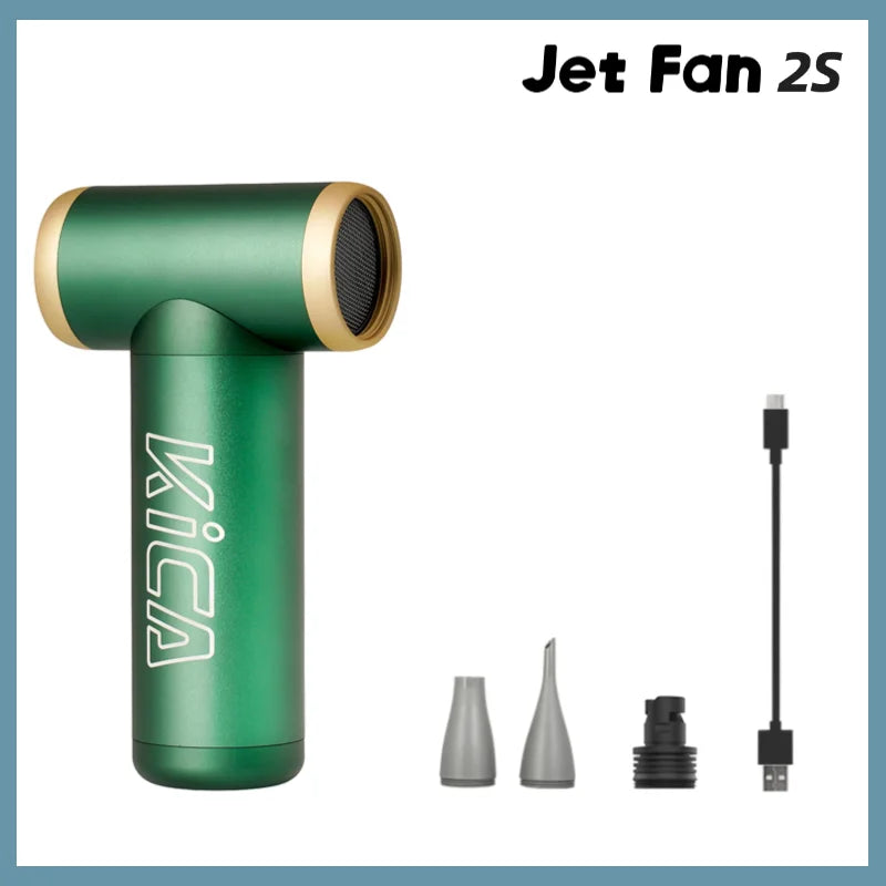 KICA JetFan 2S Rechargeable Portable Air Blower With Metal Shell