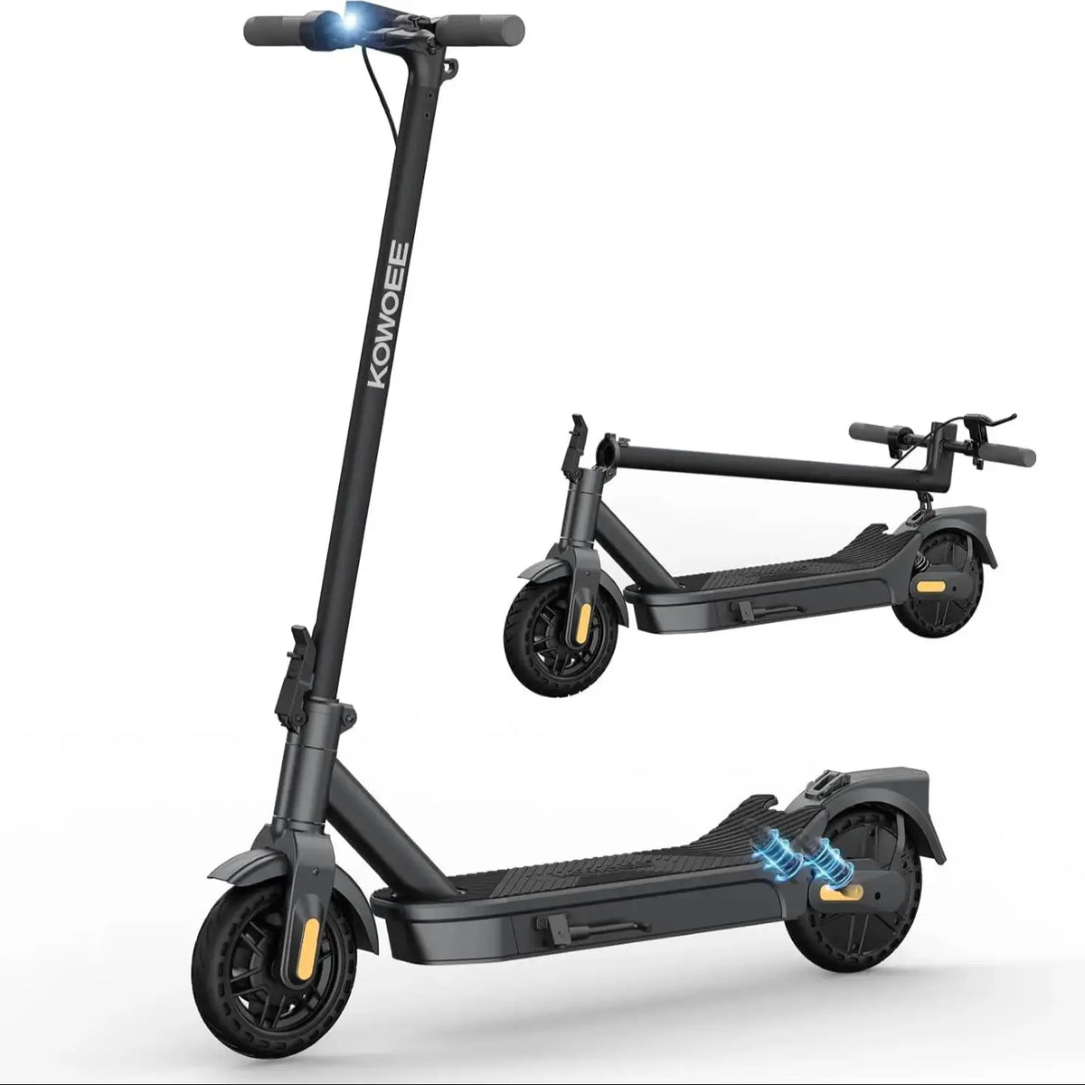 HeroPick 500W Electric Scooter Foldable Dual Suspension Adult Commuter