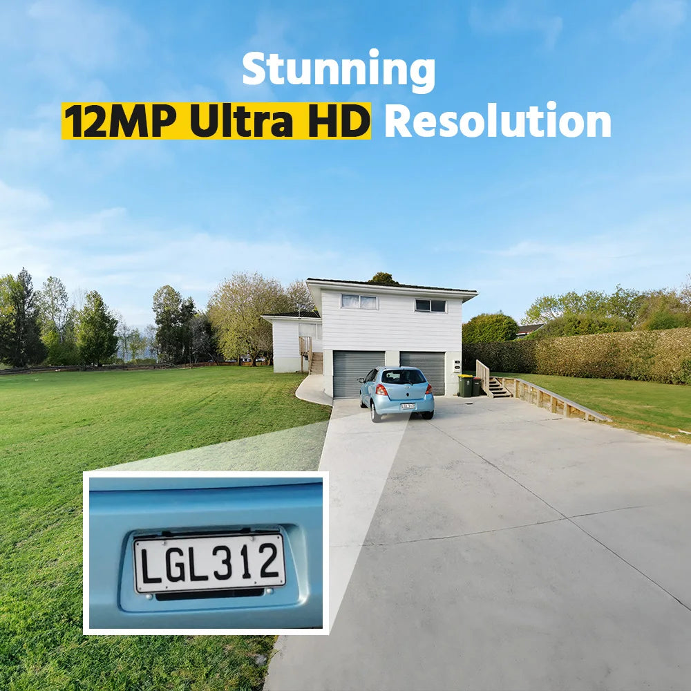 Annke 8Ch Nvr 12Mp Poe Video Recorder 4K H265 Surveillance