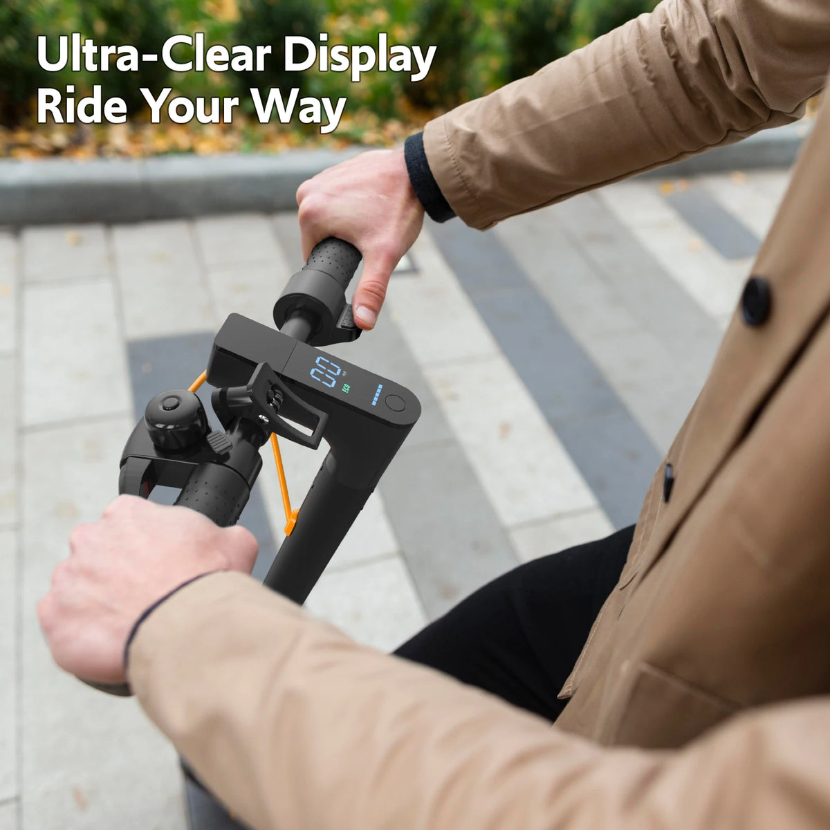 Osboo 550W Electric Scooter 19MPH Top Speed Foldable Commuter