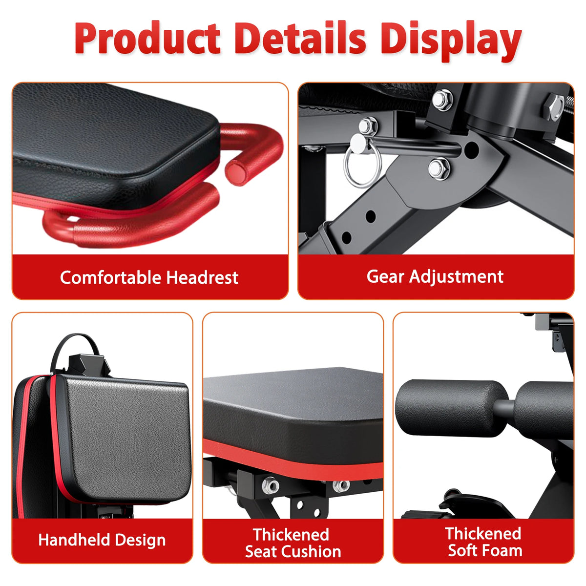 Adjustable Foldable Dumbbell Bench for Strength Training