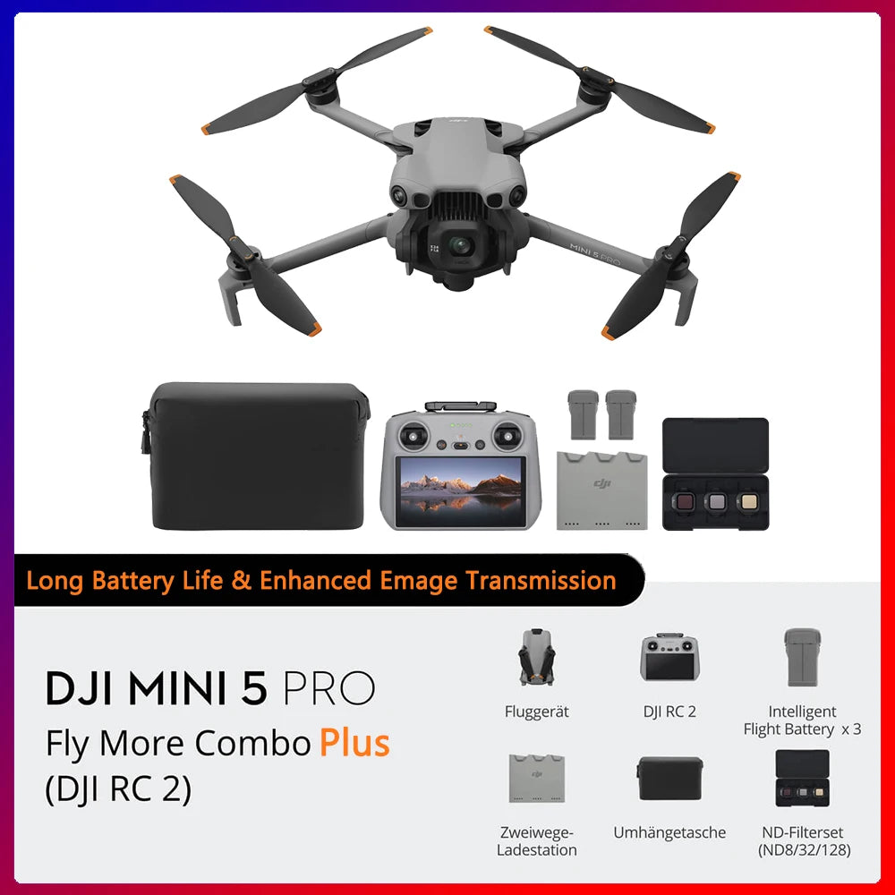 DJI Mini 5 Pro Camera Drone With Advanced 4K Imaging System