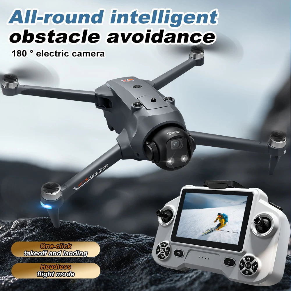 Znlyrion Foldable GPS Drone 180 Electric Adjustable Camera