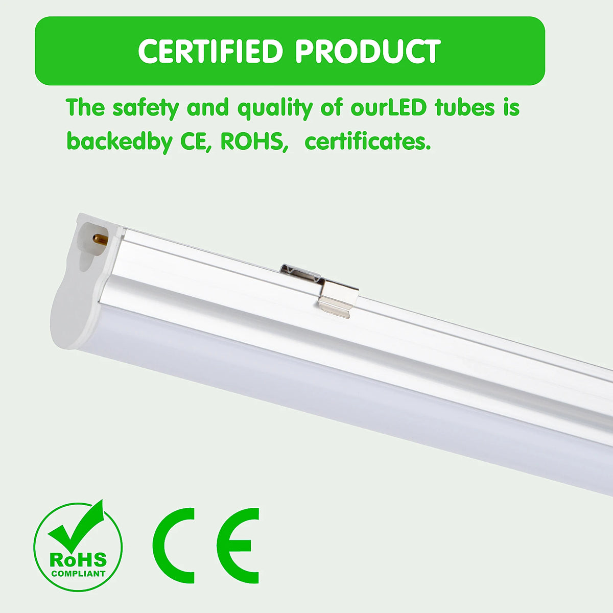 Bestka Integrated Direct Wire LED Shop Light T5 Fluorescent Replacement