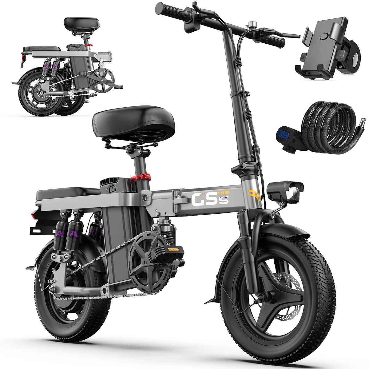 Uplee GS5 High Performance Electric Bike With Powerful Motor