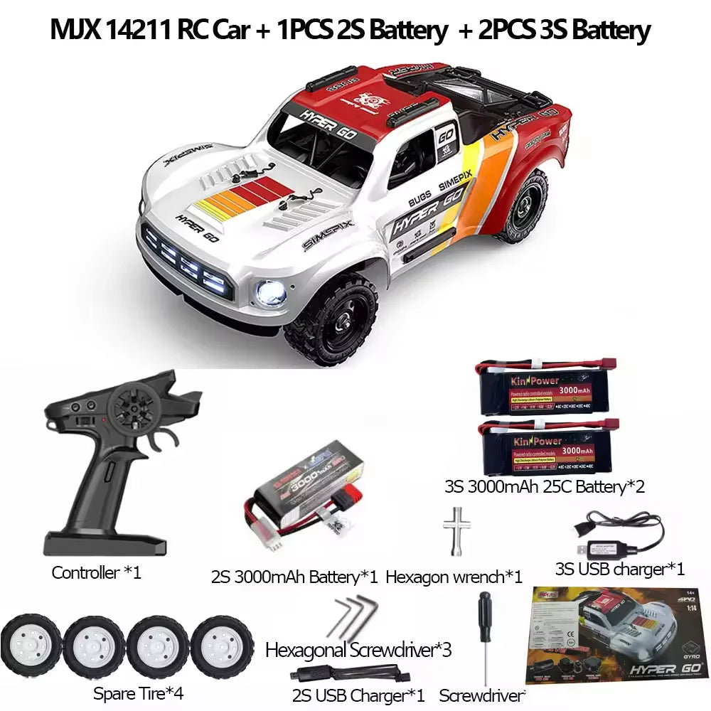MJX Hyper Go 14211 Brushless 4WD Remote Control Car