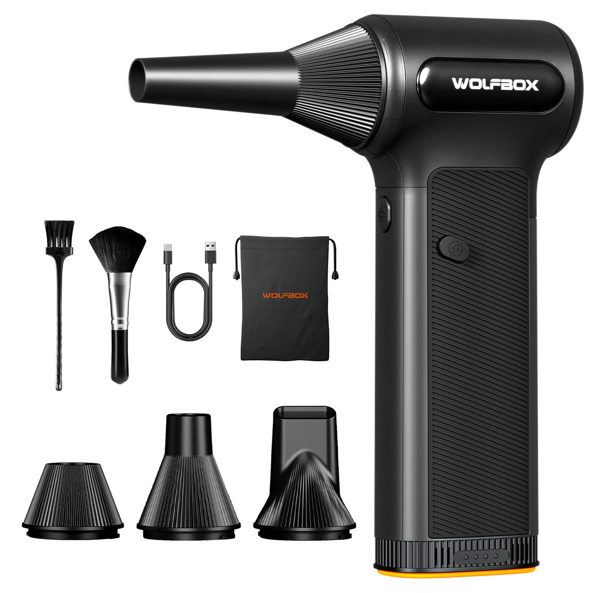WOLFBOX Wireless Portable Air Blower With Adjustable Speed Settings