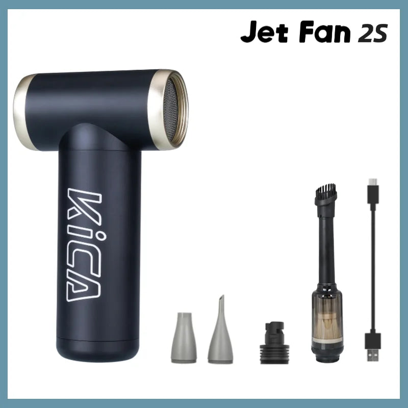 KICA JetFan 2S Rechargeable Portable Air Blower With Metal Shell
